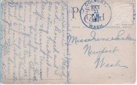 1911 Manito Park Post Card